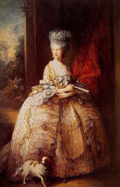 Thomas Gainsborough Portrait of the Queen Charlotte